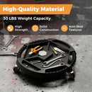 Mobile Automotive Tool Creeper with 3 Swivel Casters and 4 Compartments-Black by LJGDeals