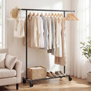 Mobile Garment Rack with Extendable Rods Heavy by LJGDeals