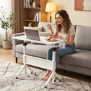 Mobile Standing Desk with Adjustable Height and Wheels by DirectDeals