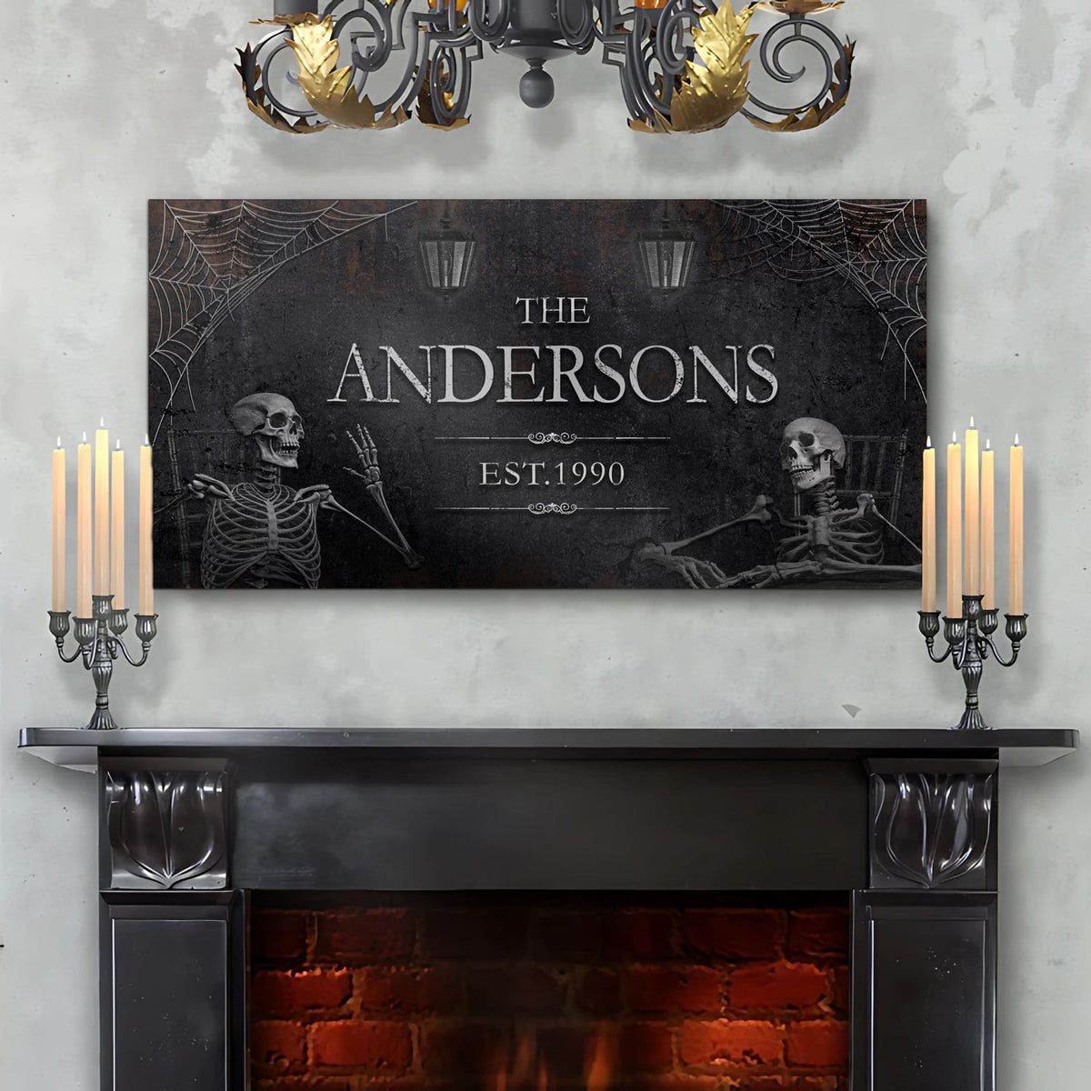 Personalized Gothic Sign VI, photo 2 of 8