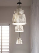Modern Alabaster Pendant Light