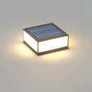 Modern Black Anvia Outdoor Post Light