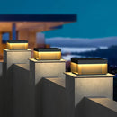 Modern Black Square Box Outdoor Light