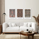 William Morris Floral Museum Exhibition Painting by Wall Art Set