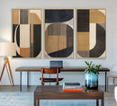 Modern Brown Wabi Sabi Canvas Abstract Wall Art Set – by MyGreatCanvas | Canvas Wall Art Prints | Photo Prints & Wall Decor