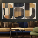 Modern Brown Wabi Sabi Canvas Abstract Wall Art Set – by MyGreatCanvas | Canvas Wall Art Prints | Photo Prints & Wall Decor