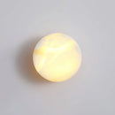 Domino A Cylindrical Alabaster Wall Light