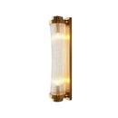 Modern Glass Column Wall Sconce