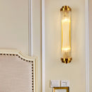 Modern Glass Column Wall Sconce