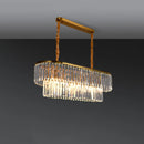 Modern Crystal Gold Chandelier