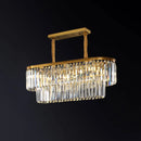 Modern Crystal Gold Chandelier