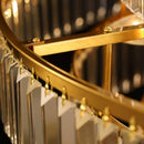 Modern Crystal Gold Chandelier