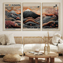Modern Japanese Wall Art Canvas Print – Framed Yayoi Kusama by MyGreatCanvas | Canvas Wall Art Prints | Photo Prints & Wall Decor