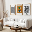 Japanese Yayoi Kusama Famous Wall Art Decor by Wall Art Set