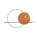 Double Circle Linear Wall Light