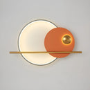 Double Circle Linear Wall Light