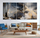 Modern Marble Fluid Effect Wall Art Abstract Canvas Wall Art