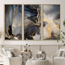 Modern Marble Fluid Effect Wall Art Abstract Canvas Wall Art