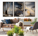 Modern Marble Fluid Effect Wall Art Abstract Canvas Wall Art