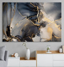 Modern Marble Fluid Effect Wall Art Abstract Canvas Wall Art