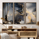 Modern Marble Fluid Effect Wall Art Abstract Canvas Wall Art