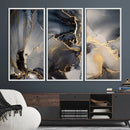 Modern Marble Fluid Effect Wall Art Abstract Canvas Wall Art