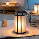Round Pillar Acrylic Lantern Outdoor Lamp