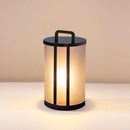 Round Pillar Acrylic Lantern Outdoor Lamp