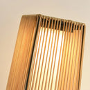 Modern Plastic Rattan Outdoor Post Floor Lamp