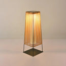 Modern Plastic Rattan Outdoor Post Floor Lamp