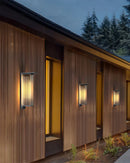 Modern Rectangle Oleron Box Outdoor Wall Lamp