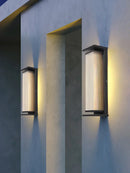 Rectangular Box Acrylic Outdoor Wall Lamp