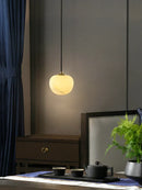 Round Alabaster Pendant Light