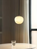 Round Alabaster Pendant Light
