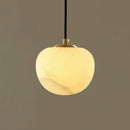 Round Alabaster Pendant Light