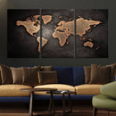 World Map Canvas Print – Detailed Map of the World Wall Art by MyGreatCanvas | Canvas Wall Art Prints | Photo Prints & Wall Decor