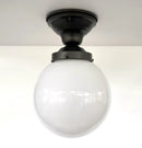 Modern 8" GLOBE Ceiling Light by The Lamp Goods