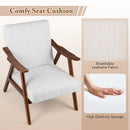 Modern Accent Chair Leisure Armchair with Felt Pads by DirectDeals