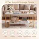 Modern Accent Table with Open Storage Shelf for Apartment and Lounge by LJGDeals