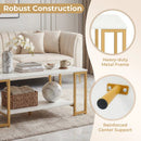 Modern Accent Table with Open Storage Shelf for Apartment and Lounge by LJGDeals