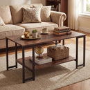Modern Accent Table with Open Storage Shelf for Apartment and Lounge by LJGDeals