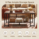 Modern Accent Table with Open Storage Shelf for Apartment and Lounge by DirectDeals