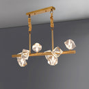 Modern Geometric Crystal Chandelier