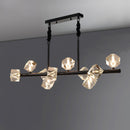 Modern Geometric Crystal Chandelier