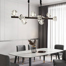 Modern Geometric Crystal Chandelier