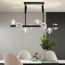 Modern Geometric Crystal Chandelier