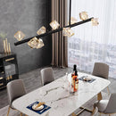 Modern Geometric Crystal Chandelier