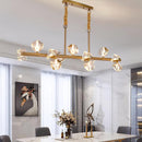 Modern Geometric Crystal Chandelier