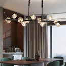 Modern Geometric Crystal Chandelier