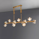 Modern Geometric Crystal Chandelier